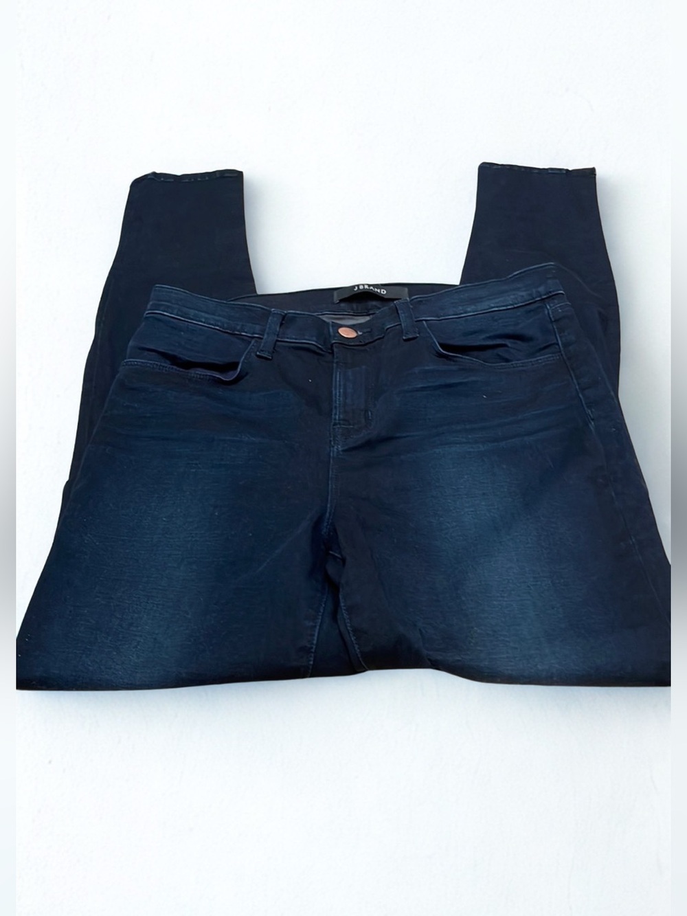 Price Firm 🔔 J Brand Dark Blue Tapered Leg, Full Length Jeans, Size 30